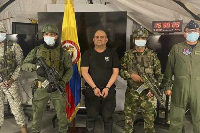Two British men linked to Irish Mafia arrested in armed raid in Colombia