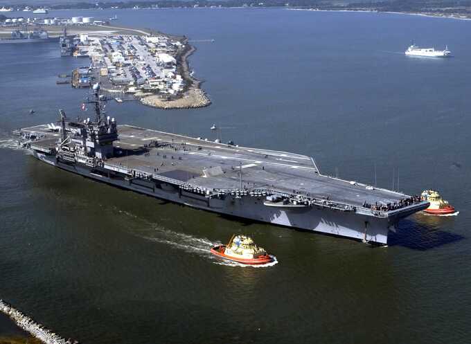 US deploys flagship aircraft carrier to Caribbean as Trump escalates pressure on Venezuela