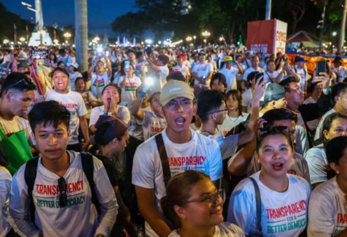 Mass protests in Manila demand accountability over alleged flood-control corruption