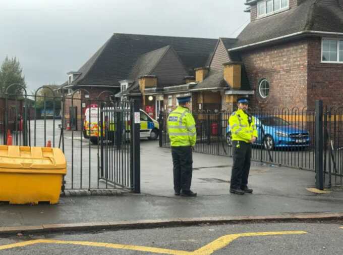 Police launch inquiry after man found dead at Leicestershire school