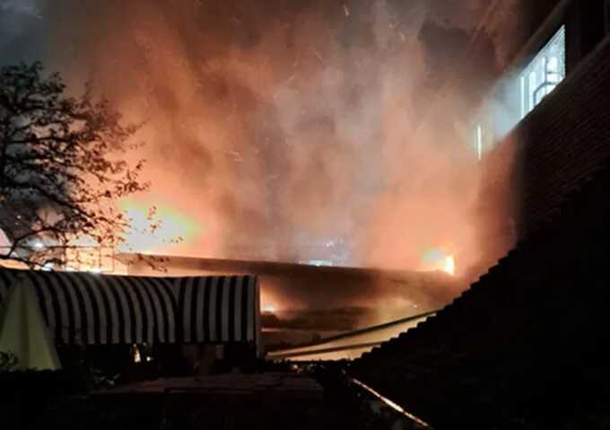 Fire severely damages Kensington Roof Gardens, exclusive West London celebrity venue