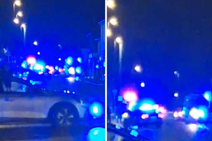 Three university students hospitalized after stabbing at Egham railway station in Surrey
