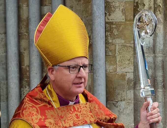 Bishop of Salisbury steps back amid fraud probe over church funds