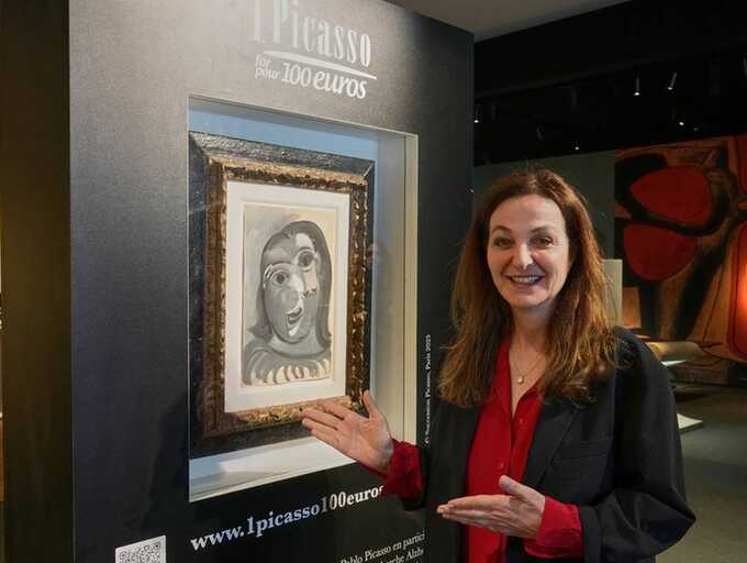 Paris man wins €1m Picasso with €100 raffle ticket