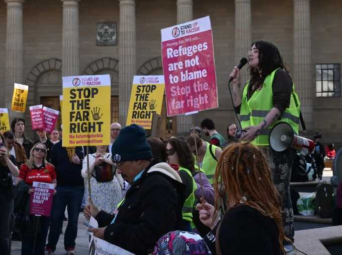 Women anti-racism activists claim “misogynist fascism” behind Dundee protest harassment