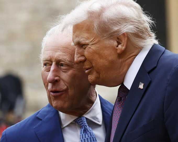 Royals serve classic British afternoon tea to 650 guests on US state visit