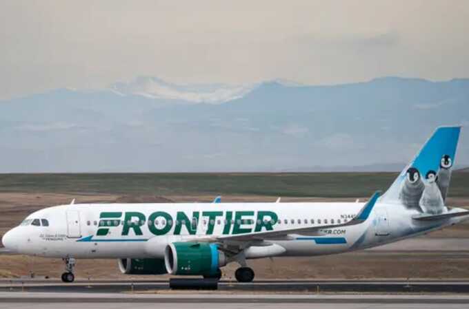 Frontier Airlines jet kills pedestrian on Denver runway before engine fire forces emergency evacuation