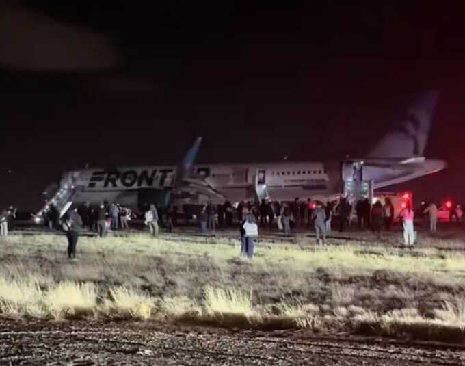 "I thought we were all going to die": Passengers describe horror after Denver runway collision kills pedestrian