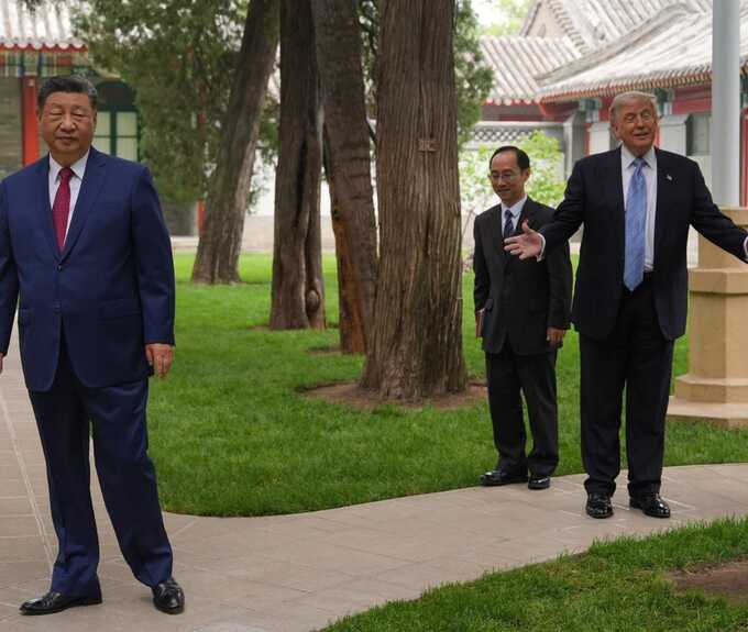 Xi gives Trump rare tour inside China’s secretive power compound