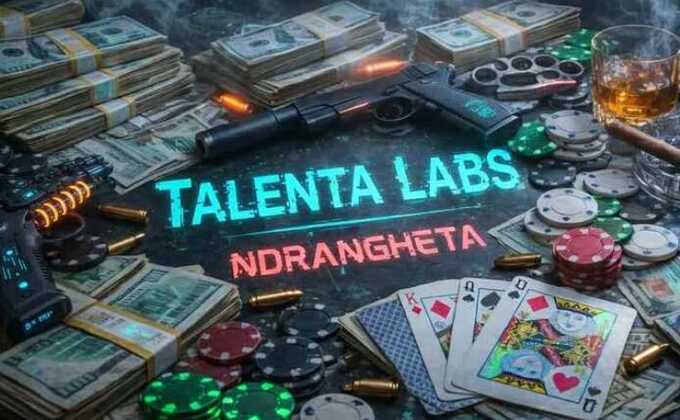 Talenta Labs: la società fantasma del gambling usata per ripulire milioni sporchi della ’Ndrangheta