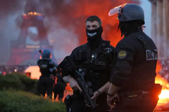 Violence engulfs Paris after PSG’s Champions League triumph as police make 400+ arrests