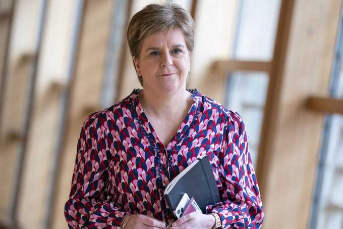 Nicola Sturgeon returns to public stage after estranged husband’s embezzlement conviction