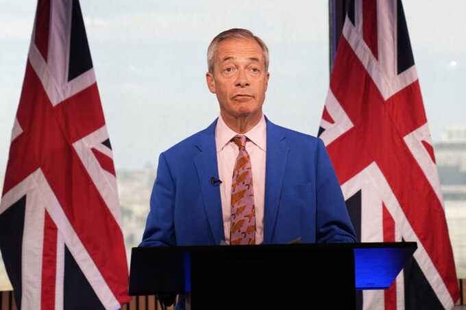 Nigel Farage releases footage as he accuses Sky News of targeting his family