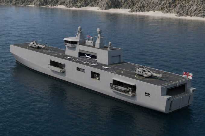 UK says first joint amphibious warship with the Netherlands will enter service in the 2030s