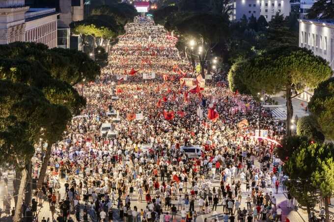 Albania spends $4.9 million on Ye concert as anti-government protests intensify