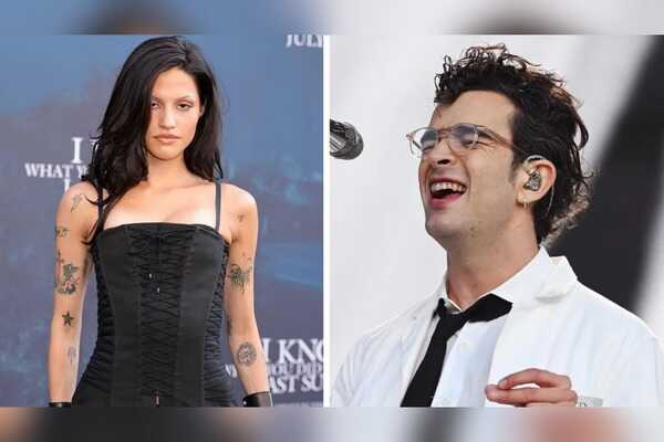 The 1975 frontman Matty Healy marries model Gabriette Bechtel in Los Angeles