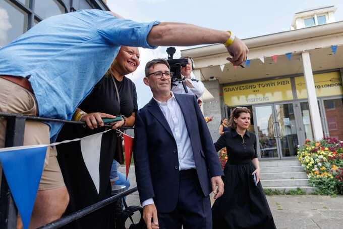 Andy Burnham hopes to stop Britain’s slide toward Trump-style populism