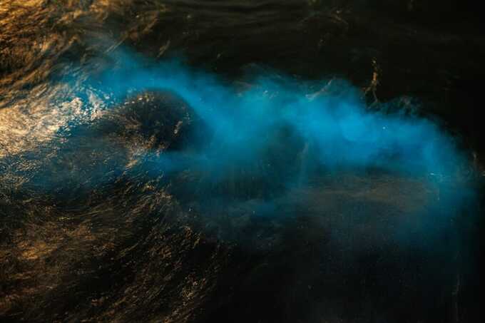 Unusually warm seas trigger surge in glowing blue waves across Wales