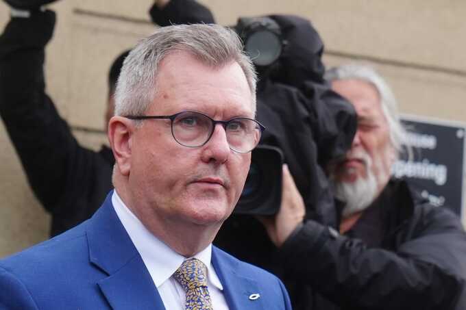 Woman charged with revealing identities of Jeffrey Donaldson’s sex abuse victims