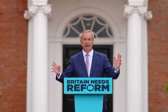 Reform UK vows military operation to stop small boats crossing the English Channel