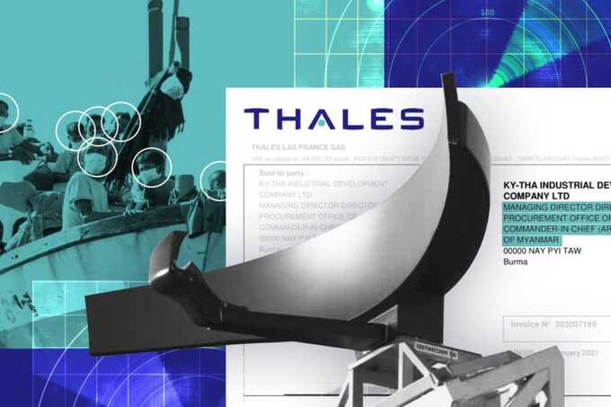 French arms giant Thales sold surveillance radars to Myanmar despite EU embargo