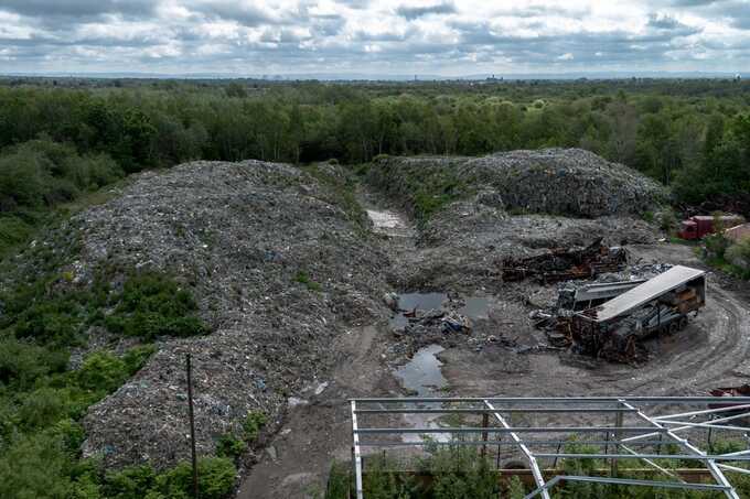 Four arrested over 25,000-tonne illegal waste dumping near school in Wigan
