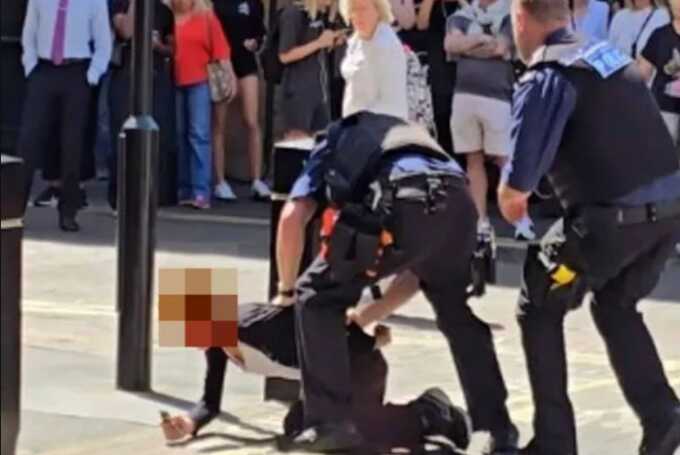 Woman charged after four men stabbed in Covent Garden attack