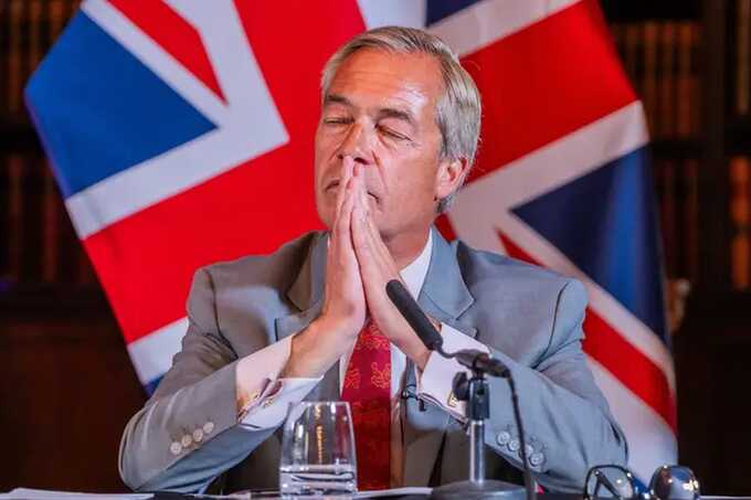 Counter terror police probe "link" between Ann Widdecombe murder suspect and Nigel Farage "arson attack"