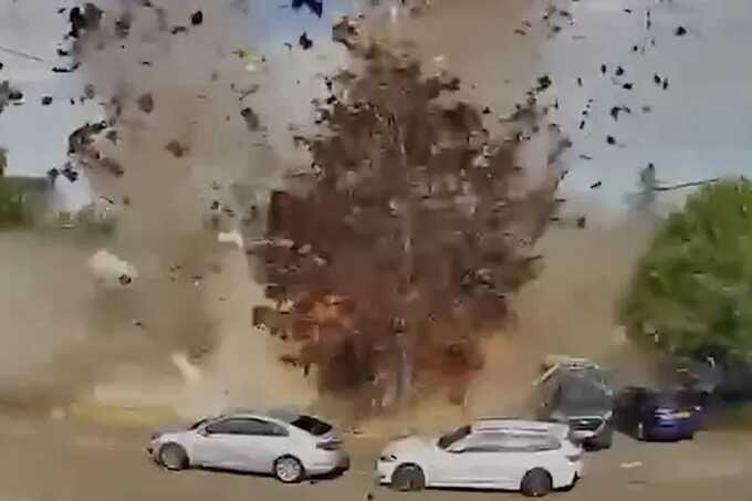 House explodes near Milton Keynes, sending debris raining onto neighbouring homes