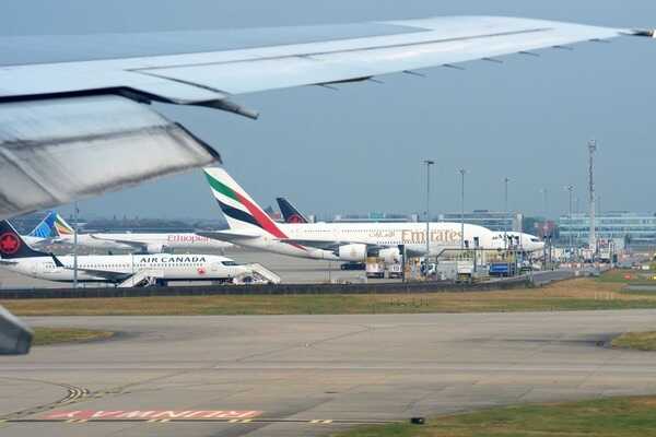 Heathrow warns passengers of disruption as flooding blocks access to Terminals 2 and 3