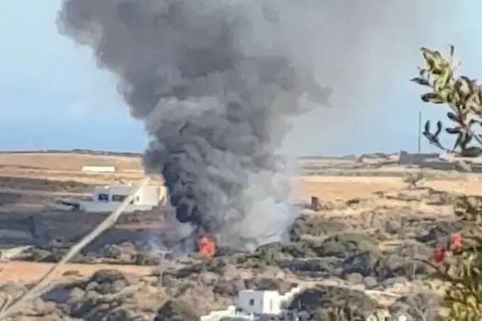 Honeymoon couple and Greek pilot killed as helicopter crashes on Greek island