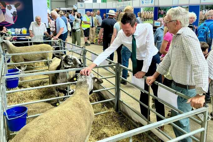Andy Burnham’s farming minister faints “at the sight of meat” during farm tour