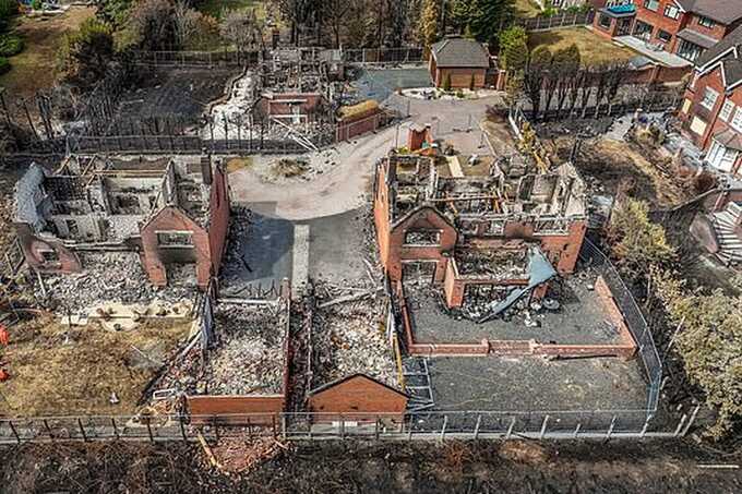 "19 homes destroyed": Stourbridge wildfires were accidentally sparked by farm machinery