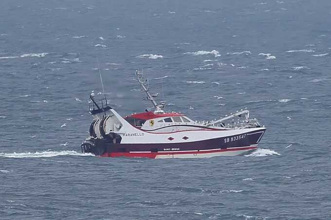Two sailors missing after French fishing trawler sinks off UK coast