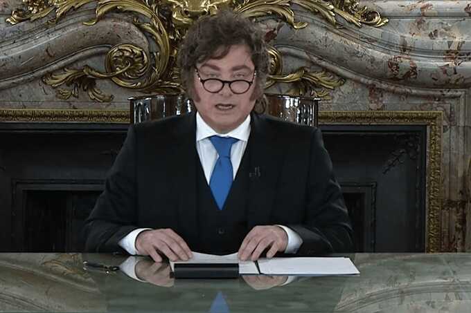 Javier Milei declares Falklands are "Argentinian" and vows to stop British oil drilling