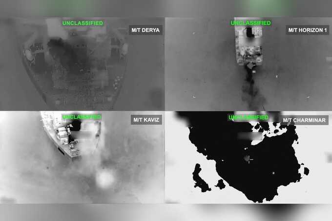 US sinks five Iranian oil tankers after Tehran launches fresh missile attacks