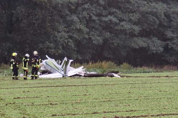 Three dead after Cessna plane crashes into field in Germany