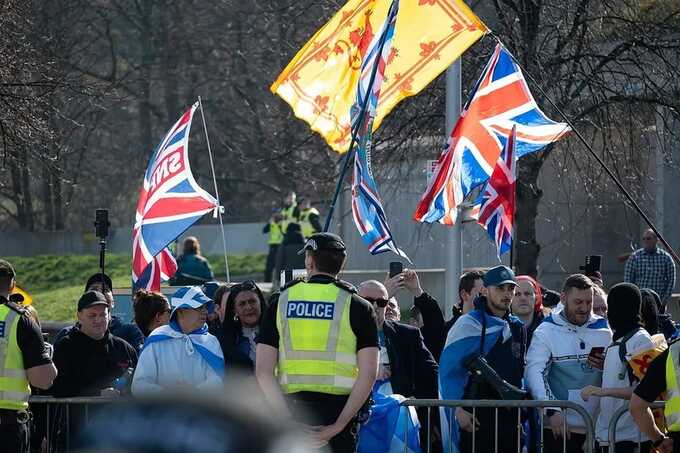Great British PAC members attend anti-asylum protests amid funding concerns