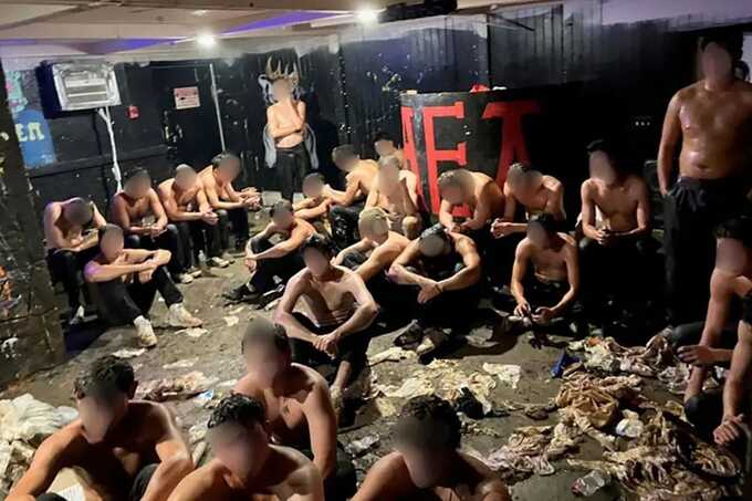 Wisconsin fraternity brothers arrested after hazing raid finds injured pledges in basement