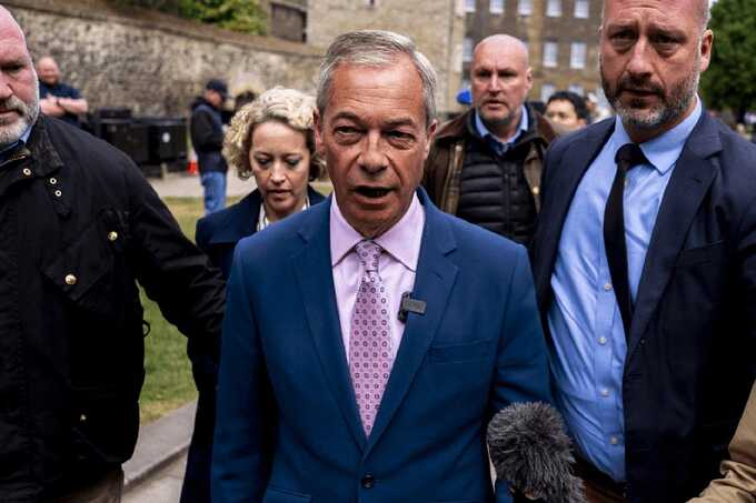 Nigel Farage firebomb attack probe reopened after police missed suspect on CCTV