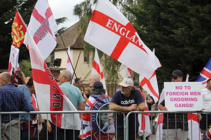 Far-right protests leave women’s refuges fearful and survivors afraid to seek help