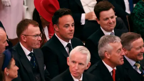 PA Media Ant and Dec in the congregation
