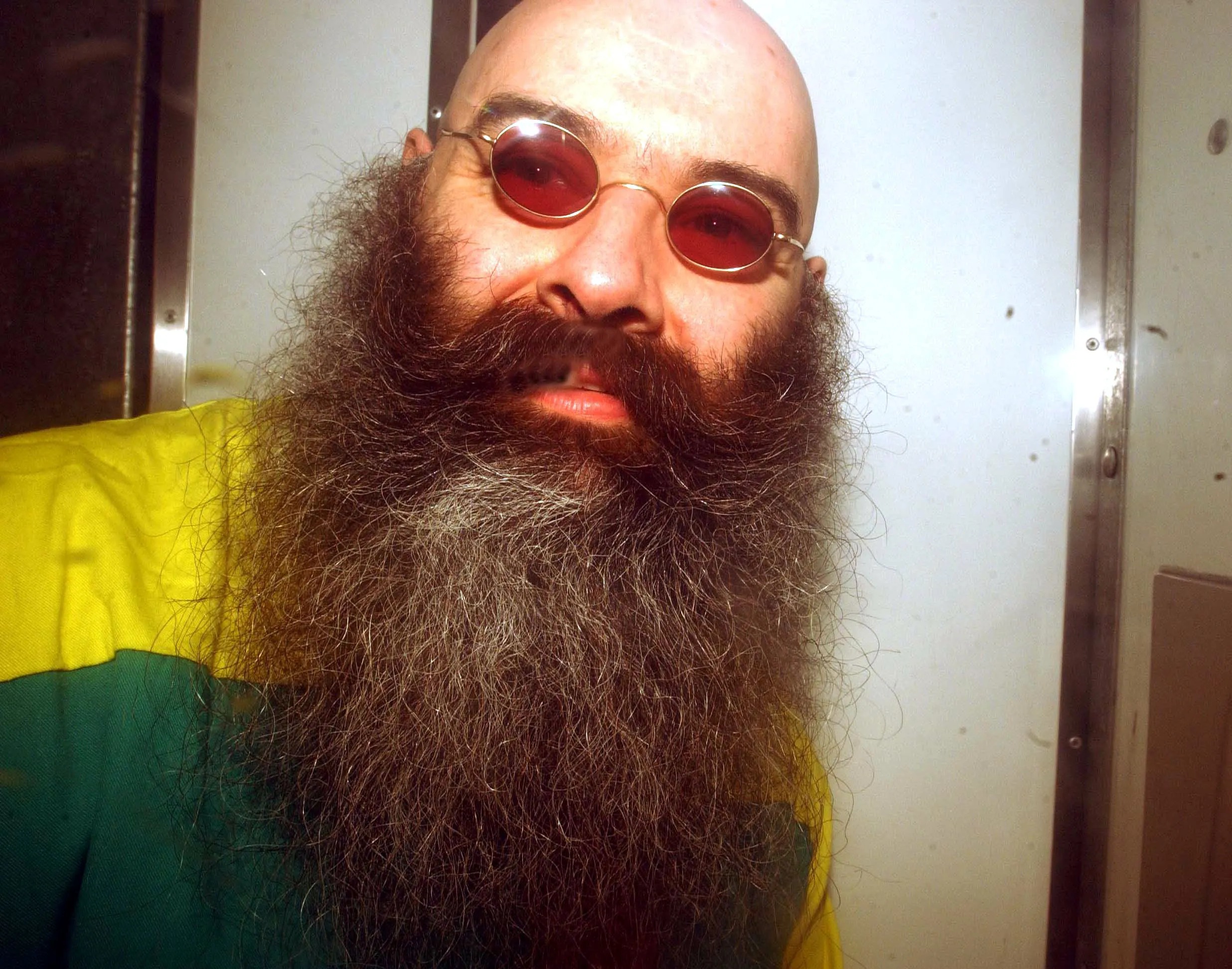 Britain’s hardest prisoner Charles Bronson arriving at the Old Bailey in 2004