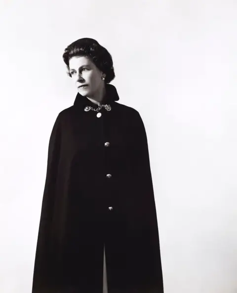 Cecil Beaton Queen Elizabeth II photographed in 1968