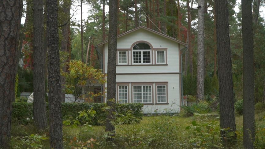 Natalya Timakova’s house in Jūrmala, registered in the name of her husband Alexander Budberg.