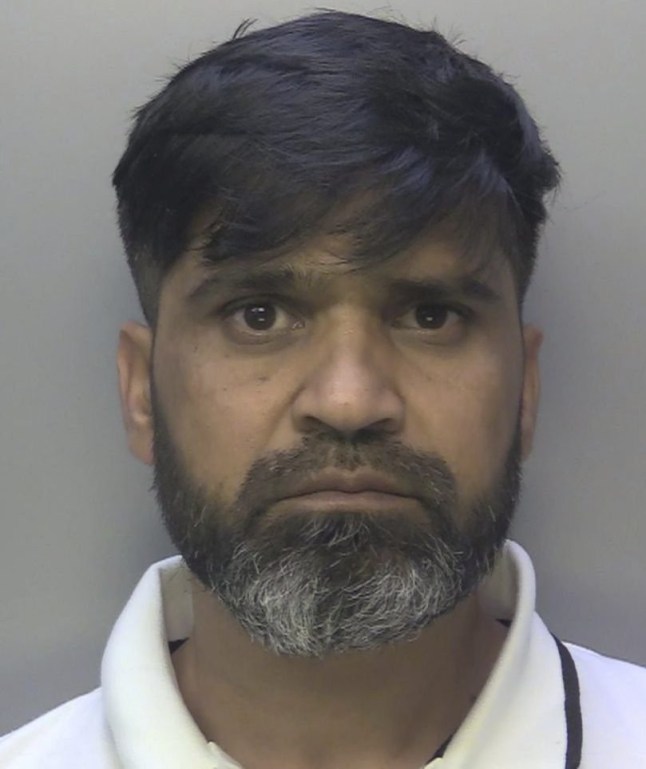 This undated handout custody photo issued by Surrey Police shows Urfan Sharif, the father of Sara Sharif. (Surrey Police via AP)