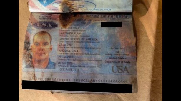 Charred ID documents belonging to Matthew Livelsberger were found in the truck