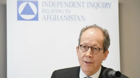 PA Media A picture of the Afghanistan Inquiry’s chair Lord Justice Sir Charles Haddon-Cave