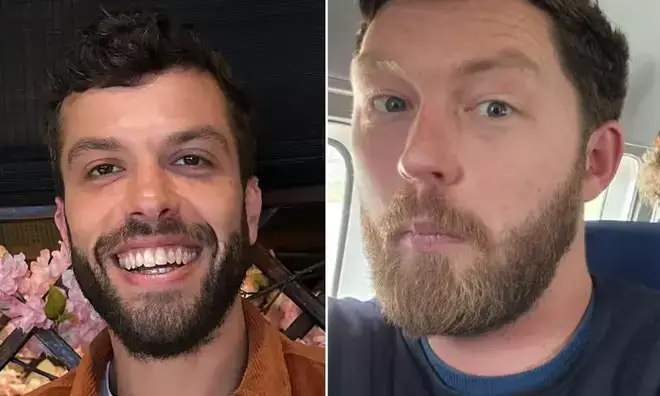 Aziz Ziriat (left) and Samuel Harris went missing while hiking in the Italian Dolomites qhiddzidddiqhhinv