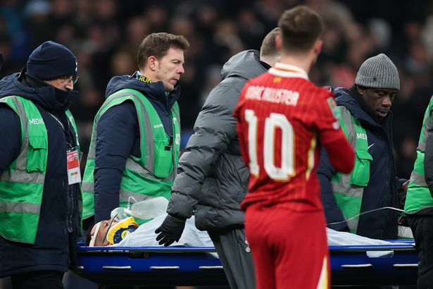 Bentancur left the pitch on a stretcher to applause from all sides of the ground